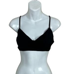 Princess Polly Black Bralette Top size 4